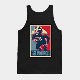 Fats And Furious Honey Badger American Football Player HOPE Tank Top